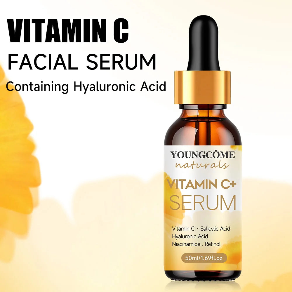 Vitamin C Facial essence Anti-aging Essence,hyaluronic acid and retinol,Improves elasticity, Repairing Moisturizing Nourishing