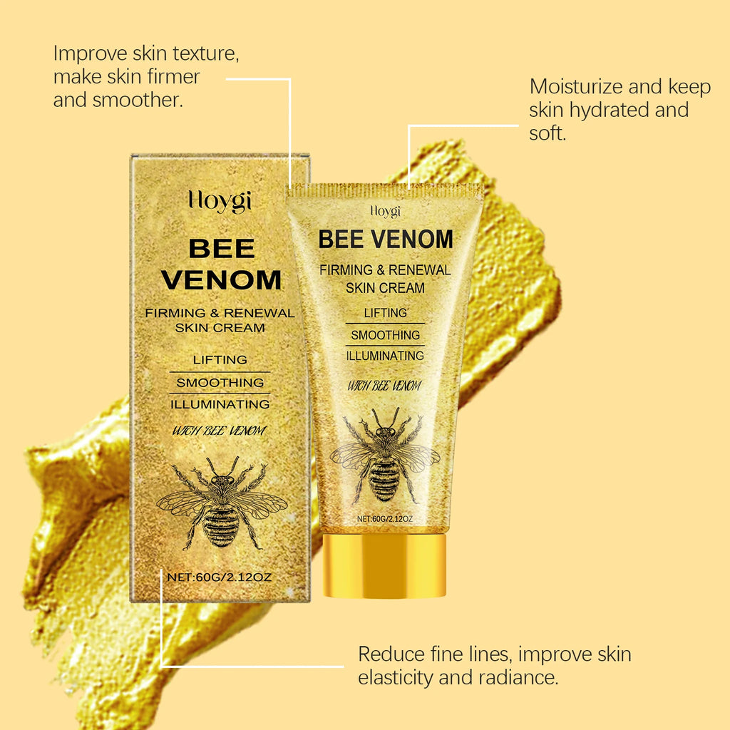 Bee Venom Face Cream Fade Fine Lines Improve Sagging Skin Firming Increase Elasticity Tightening Lifting Nourishing Facial Care