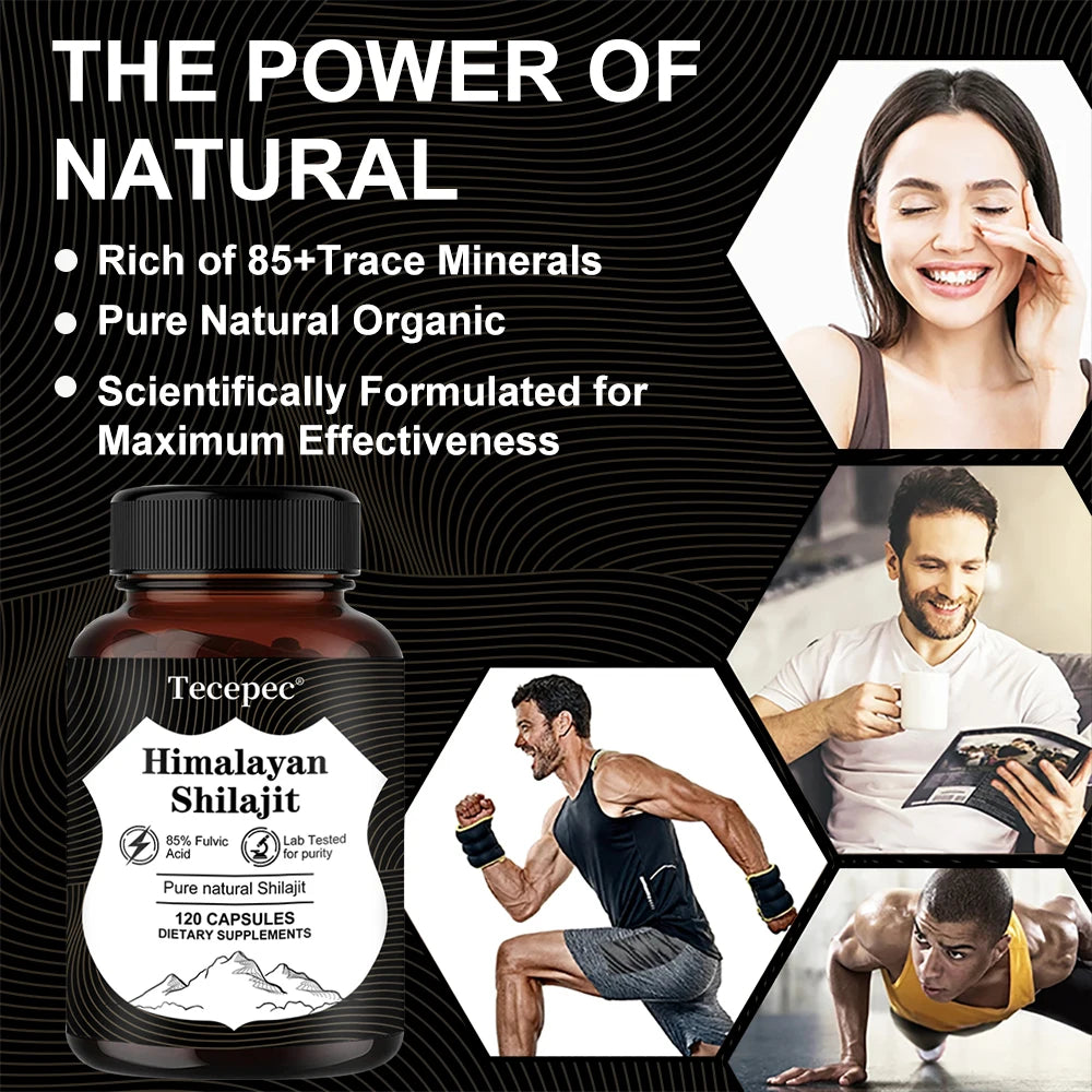 Himalaya supplements contain a variety of trace minerals to enhance muscle growth, support joint health and exercise endurance