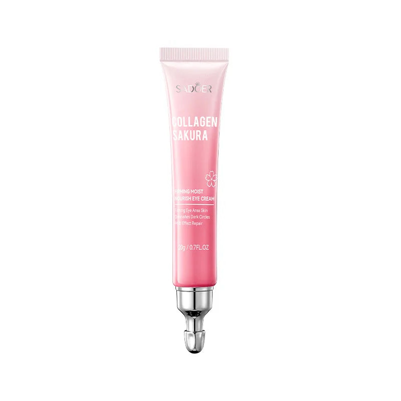 SADOER Sakura Eye Cream Anti Dark Circles Removal Eyes Bags Firming Moisturizing Eye Creams Beauty Eyes Skin Care