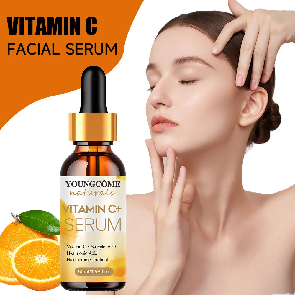 Vitamin C Facial essence Anti-aging Essence,hyaluronic acid and retinol,Improves elasticity, Repairing Moisturizing Nourishing